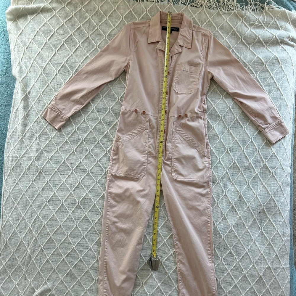 Veronica Beard Wren Boiler Jumpsuit. Pink size small - Picture 13 of 13